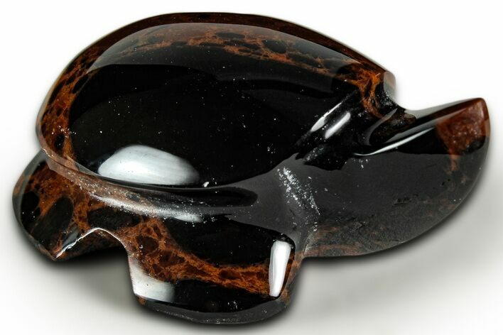 Polished Mahogany Obsidian Turtle - California #331588